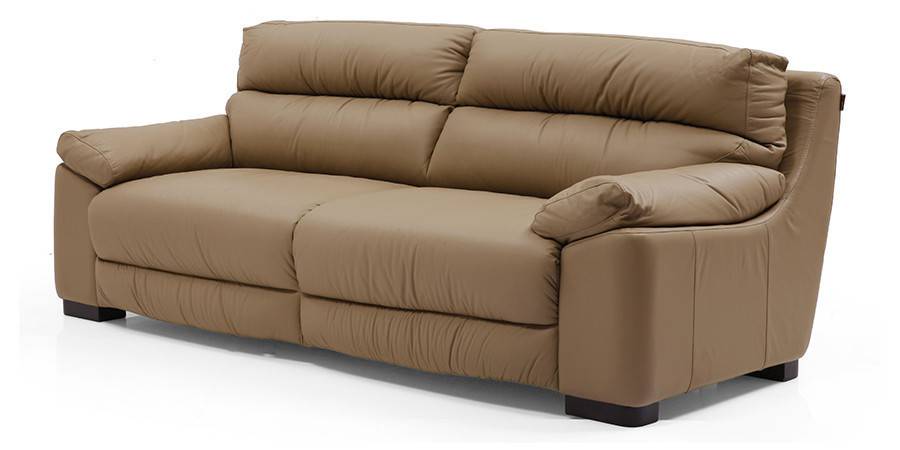 Thiene Sofa (Camel Italian Leather)